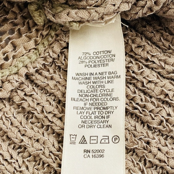 DKNY JEANS Woman’s Knitted V-Neck Sweater with 3/4 Sleeves. Size XL. - Picture 5 of 13